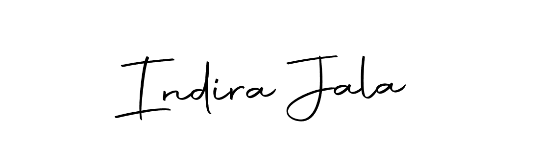 Make a beautiful signature design for name Indira Jala. Use this online signature maker to create a handwritten signature for free. Indira Jala signature style 10 images and pictures png