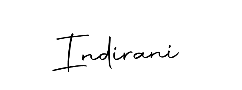 How to make Indirani signature? Autography-DOLnW is a professional autograph style. Create handwritten signature for Indirani name. Indirani signature style 10 images and pictures png