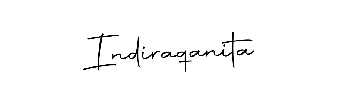 You should practise on your own different ways (Autography-DOLnW) to write your name (Indiraqanita) in signature. don't let someone else do it for you. Indiraqanita signature style 10 images and pictures png