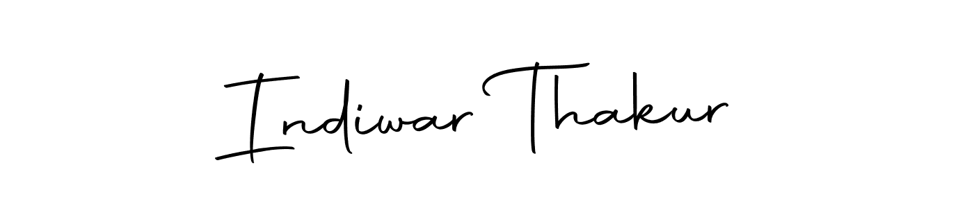 You should practise on your own different ways (Autography-DOLnW) to write your name (Indiwar Thakur) in signature. don't let someone else do it for you. Indiwar Thakur signature style 10 images and pictures png