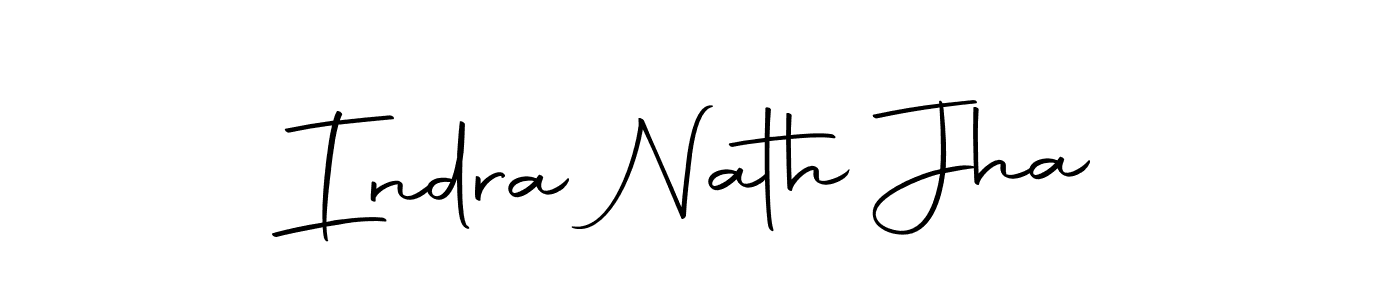 Autography-DOLnW is a professional signature style that is perfect for those who want to add a touch of class to their signature. It is also a great choice for those who want to make their signature more unique. Get Indra Nath Jha name to fancy signature for free. Indra Nath Jha signature style 10 images and pictures png