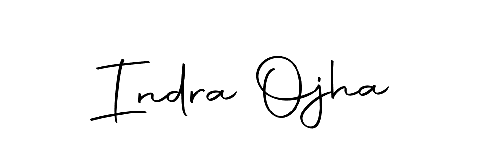 The best way (Autography-DOLnW) to make a short signature is to pick only two or three words in your name. The name Indra Ojha include a total of six letters. For converting this name. Indra Ojha signature style 10 images and pictures png