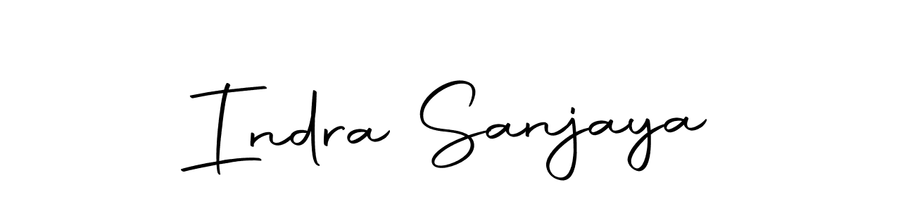 Also we have Indra Sanjaya name is the best signature style. Create professional handwritten signature collection using Autography-DOLnW autograph style. Indra Sanjaya signature style 10 images and pictures png