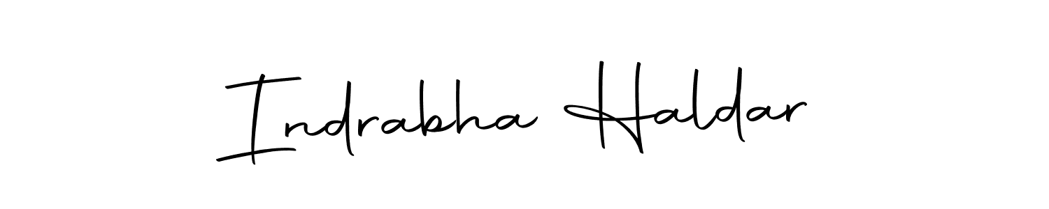 The best way (Autography-DOLnW) to make a short signature is to pick only two or three words in your name. The name Indrabha Haldar include a total of six letters. For converting this name. Indrabha Haldar signature style 10 images and pictures png