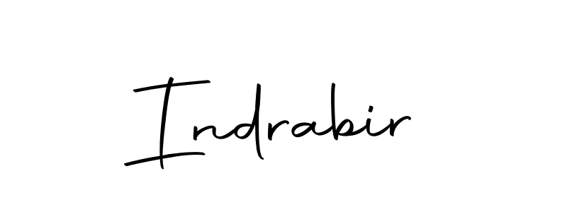 Indrabir stylish signature style. Best Handwritten Sign (Autography-DOLnW) for my name. Handwritten Signature Collection Ideas for my name Indrabir. Indrabir signature style 10 images and pictures png