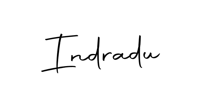 How to make Indradu name signature. Use Autography-DOLnW style for creating short signs online. This is the latest handwritten sign. Indradu signature style 10 images and pictures png