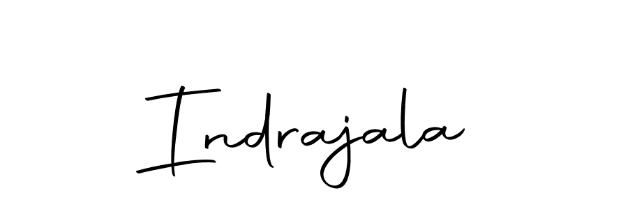 Make a beautiful signature design for name Indrajala. With this signature (Autography-DOLnW) style, you can create a handwritten signature for free. Indrajala signature style 10 images and pictures png