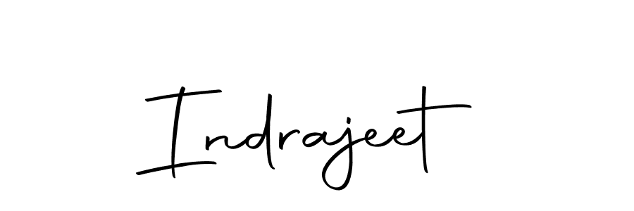 Create a beautiful signature design for name Indrajeet. With this signature (Autography-DOLnW) fonts, you can make a handwritten signature for free. Indrajeet signature style 10 images and pictures png