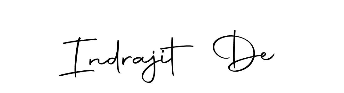 The best way (Autography-DOLnW) to make a short signature is to pick only two or three words in your name. The name Indrajit De include a total of six letters. For converting this name. Indrajit De signature style 10 images and pictures png