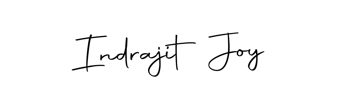 Design your own signature with our free online signature maker. With this signature software, you can create a handwritten (Autography-DOLnW) signature for name Indrajit Joy. Indrajit Joy signature style 10 images and pictures png