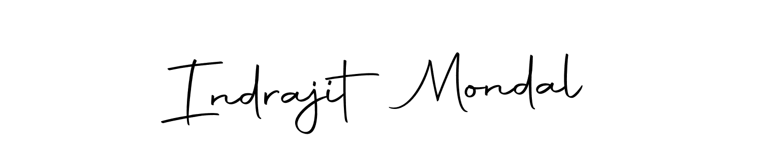 The best way (Autography-DOLnW) to make a short signature is to pick only two or three words in your name. The name Indrajit Mondal include a total of six letters. For converting this name. Indrajit Mondal signature style 10 images and pictures png