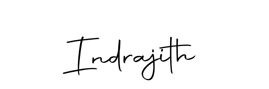 Use a signature maker to create a handwritten signature online. With this signature software, you can design (Autography-DOLnW) your own signature for name Indrajith. Indrajith signature style 10 images and pictures png