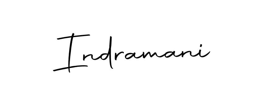 How to make Indramani signature? Autography-DOLnW is a professional autograph style. Create handwritten signature for Indramani name. Indramani signature style 10 images and pictures png