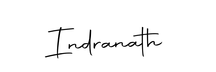 Make a beautiful signature design for name Indranath. With this signature (Autography-DOLnW) style, you can create a handwritten signature for free. Indranath signature style 10 images and pictures png