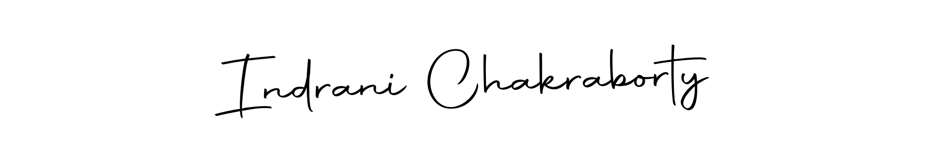 Use a signature maker to create a handwritten signature online. With this signature software, you can design (Autography-DOLnW) your own signature for name Indrani Chakraborty. Indrani Chakraborty signature style 10 images and pictures png