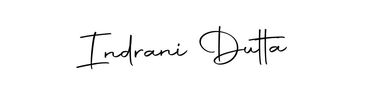 The best way (Autography-DOLnW) to make a short signature is to pick only two or three words in your name. The name Indrani Dutta include a total of six letters. For converting this name. Indrani Dutta signature style 10 images and pictures png