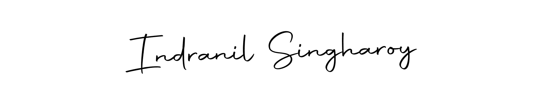 if you are searching for the best signature style for your name Indranil Singharoy. so please give up your signature search. here we have designed multiple signature styles  using Autography-DOLnW. Indranil Singharoy signature style 10 images and pictures png