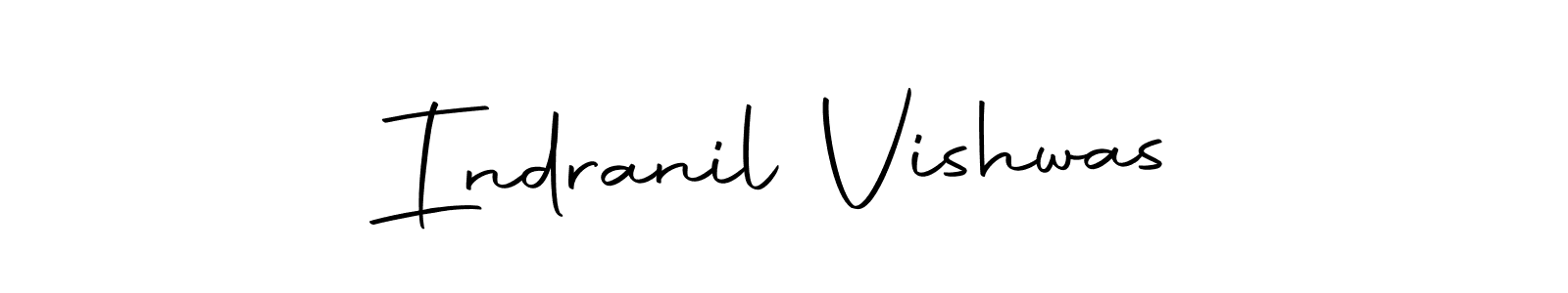 Design your own signature with our free online signature maker. With this signature software, you can create a handwritten (Autography-DOLnW) signature for name Indranil Vishwas. Indranil Vishwas signature style 10 images and pictures png