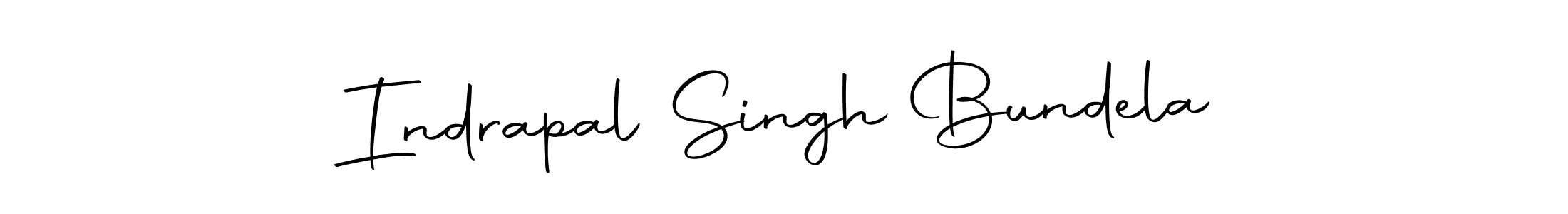 Also we have Indrapal Singh Bundela name is the best signature style. Create professional handwritten signature collection using Autography-DOLnW autograph style. Indrapal Singh Bundela signature style 10 images and pictures png