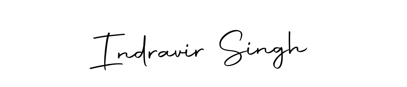 Create a beautiful signature design for name Indravir Singh. With this signature (Autography-DOLnW) fonts, you can make a handwritten signature for free. Indravir Singh signature style 10 images and pictures png