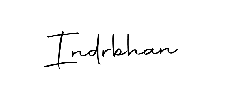 Create a beautiful signature design for name Indrbhan. With this signature (Autography-DOLnW) fonts, you can make a handwritten signature for free. Indrbhan signature style 10 images and pictures png