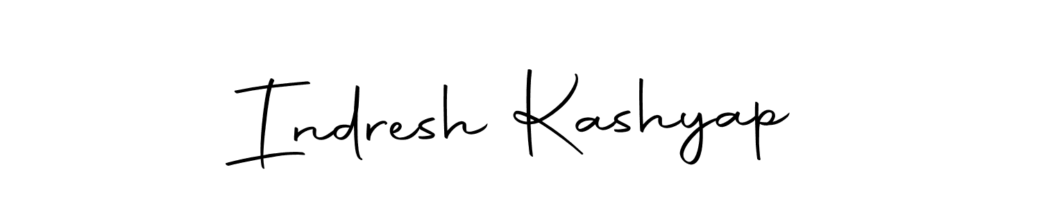 Make a beautiful signature design for name Indresh Kashyap. Use this online signature maker to create a handwritten signature for free. Indresh Kashyap signature style 10 images and pictures png