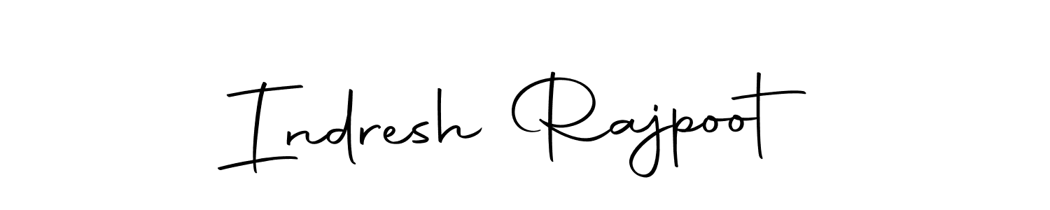 Also we have Indresh Rajpoot name is the best signature style. Create professional handwritten signature collection using Autography-DOLnW autograph style. Indresh Rajpoot signature style 10 images and pictures png