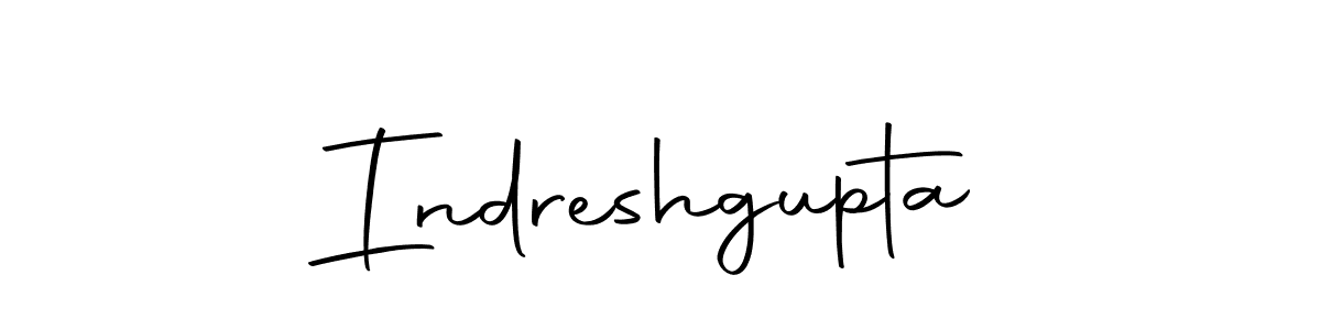 Use a signature maker to create a handwritten signature online. With this signature software, you can design (Autography-DOLnW) your own signature for name Indreshgupta. Indreshgupta signature style 10 images and pictures png