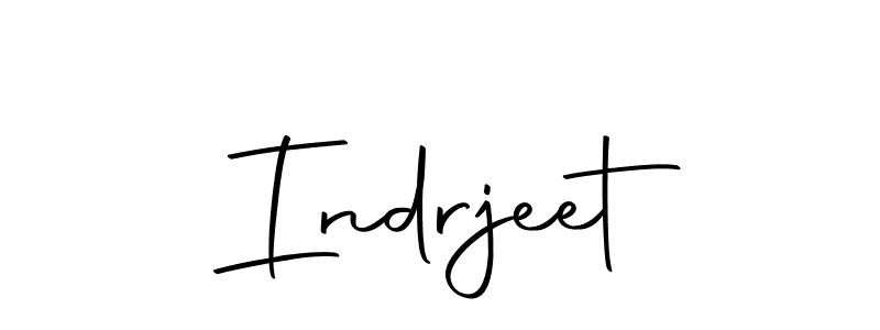 Design your own signature with our free online signature maker. With this signature software, you can create a handwritten (Autography-DOLnW) signature for name Indrjeet. Indrjeet signature style 10 images and pictures png