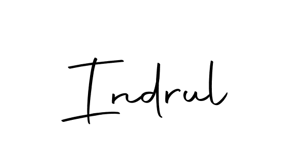 The best way (Autography-DOLnW) to make a short signature is to pick only two or three words in your name. The name Indrul include a total of six letters. For converting this name. Indrul signature style 10 images and pictures png