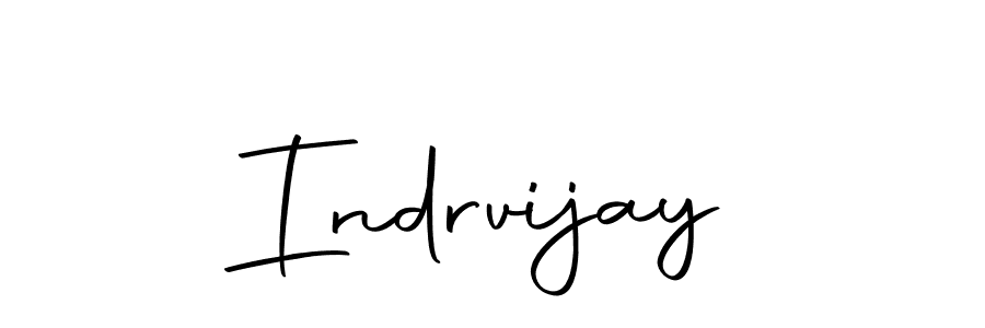 How to make Indrvijay signature? Autography-DOLnW is a professional autograph style. Create handwritten signature for Indrvijay name. Indrvijay signature style 10 images and pictures png