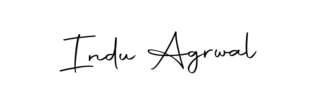 Once you've used our free online signature maker to create your best signature Autography-DOLnW style, it's time to enjoy all of the benefits that Indu Agrwal name signing documents. Indu Agrwal signature style 10 images and pictures png