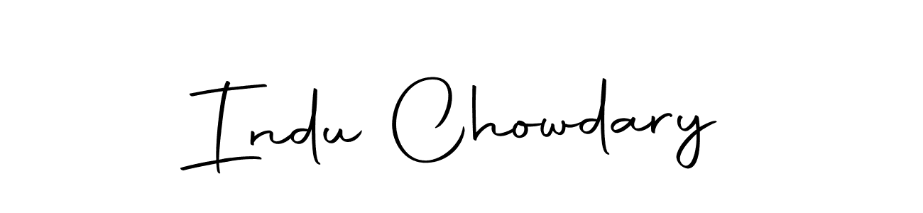 It looks lik you need a new signature style for name Indu Chowdary. Design unique handwritten (Autography-DOLnW) signature with our free signature maker in just a few clicks. Indu Chowdary signature style 10 images and pictures png