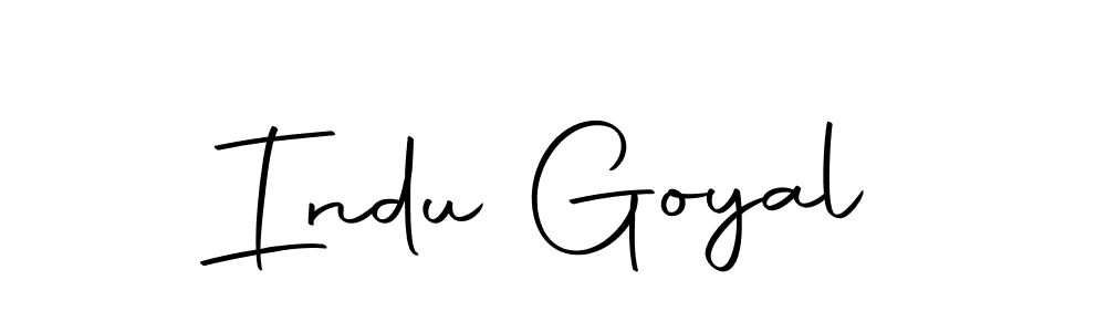 Here are the top 10 professional signature styles for the name Indu Goyal. These are the best autograph styles you can use for your name. Indu Goyal signature style 10 images and pictures png