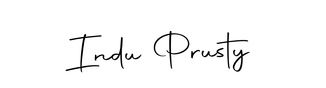 You should practise on your own different ways (Autography-DOLnW) to write your name (Indu Prusty) in signature. don't let someone else do it for you. Indu Prusty signature style 10 images and pictures png