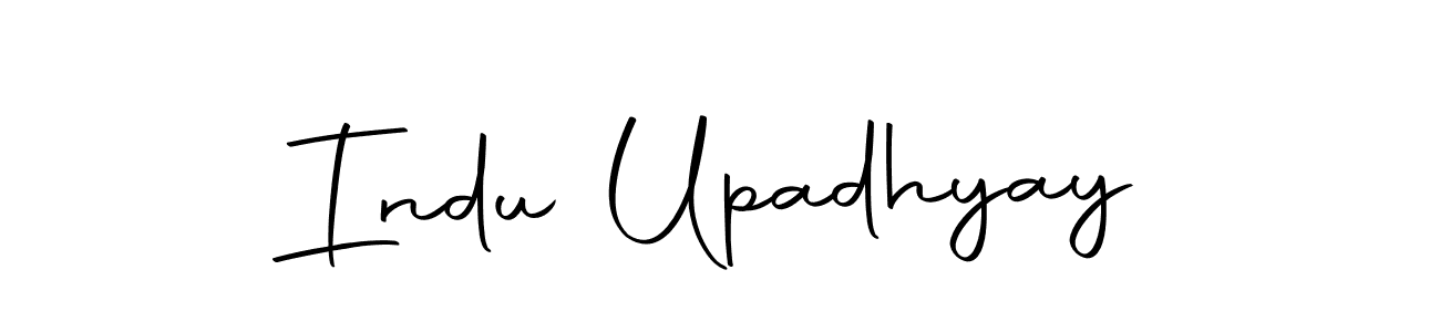 Make a short Indu Upadhyay signature style. Manage your documents anywhere anytime using Autography-DOLnW. Create and add eSignatures, submit forms, share and send files easily. Indu Upadhyay signature style 10 images and pictures png
