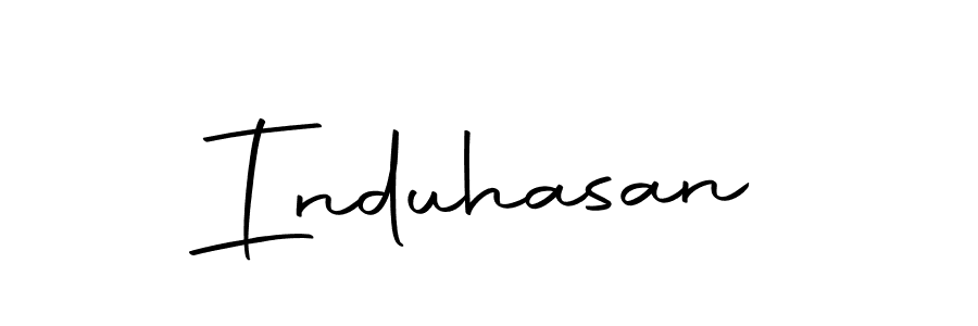 Also we have Induhasan name is the best signature style. Create professional handwritten signature collection using Autography-DOLnW autograph style. Induhasan signature style 10 images and pictures png