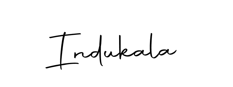 How to make Indukala signature? Autography-DOLnW is a professional autograph style. Create handwritten signature for Indukala name. Indukala signature style 10 images and pictures png