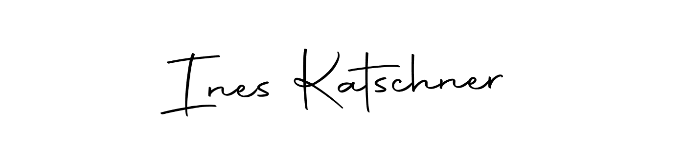 Make a short Ines Katschner signature style. Manage your documents anywhere anytime using Autography-DOLnW. Create and add eSignatures, submit forms, share and send files easily. Ines Katschner signature style 10 images and pictures png