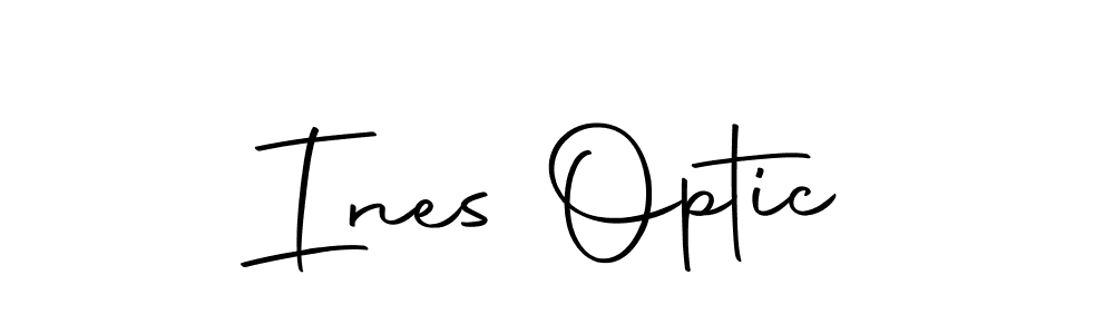 Also You can easily find your signature by using the search form. We will create Ines Optic name handwritten signature images for you free of cost using Autography-DOLnW sign style. Ines Optic signature style 10 images and pictures png