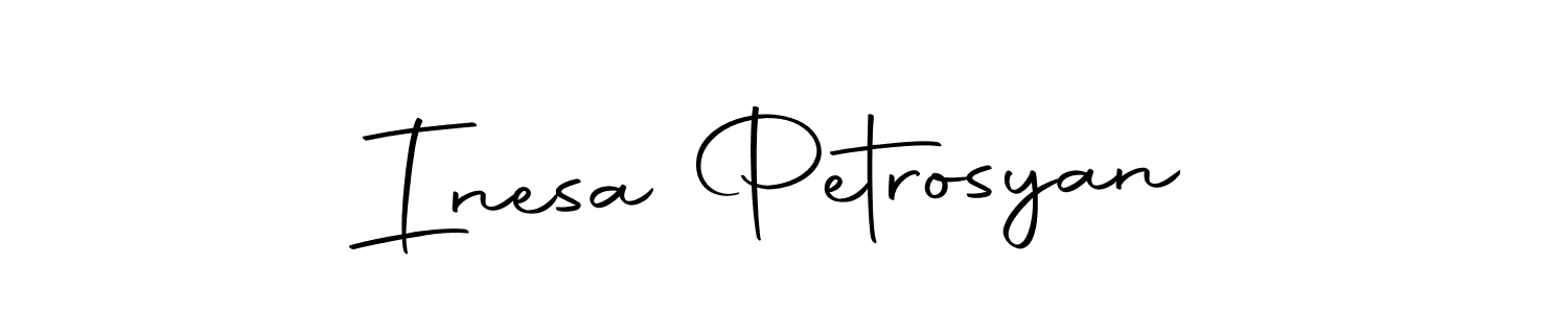 Make a beautiful signature design for name Inesa Petrosyan. Use this online signature maker to create a handwritten signature for free. Inesa Petrosyan signature style 10 images and pictures png
