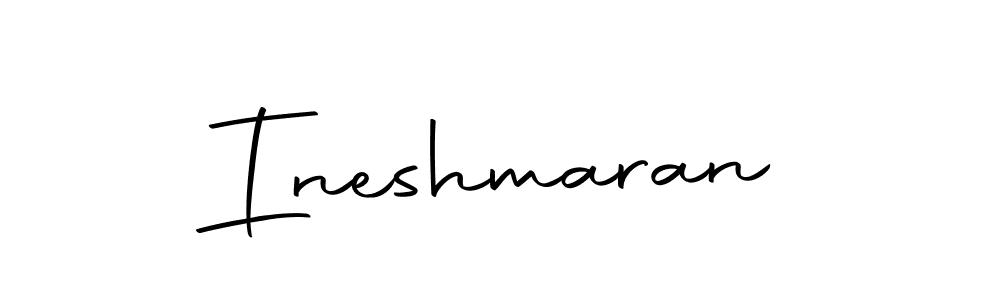 This is the best signature style for the Ineshmaran name. Also you like these signature font (Autography-DOLnW). Mix name signature. Ineshmaran signature style 10 images and pictures png