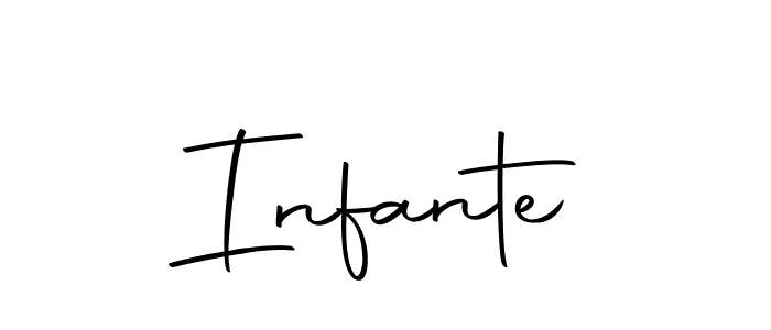 How to make Infante name signature. Use Autography-DOLnW style for creating short signs online. This is the latest handwritten sign. Infante signature style 10 images and pictures png