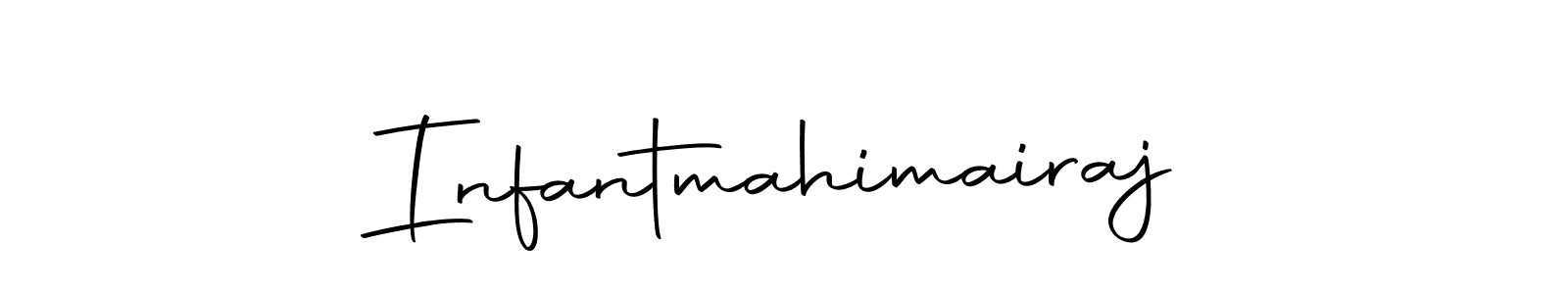 Similarly Autography-DOLnW is the best handwritten signature design. Signature creator online .You can use it as an online autograph creator for name Infantmahimairaj. Infantmahimairaj signature style 10 images and pictures png