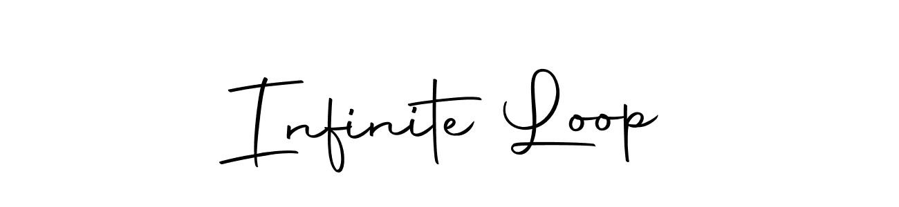 Make a beautiful signature design for name Infinite Loop. With this signature (Autography-DOLnW) style, you can create a handwritten signature for free. Infinite Loop signature style 10 images and pictures png