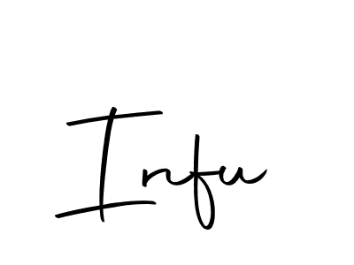 Make a beautiful signature design for name Infu. With this signature (Autography-DOLnW) style, you can create a handwritten signature for free. Infu signature style 10 images and pictures png