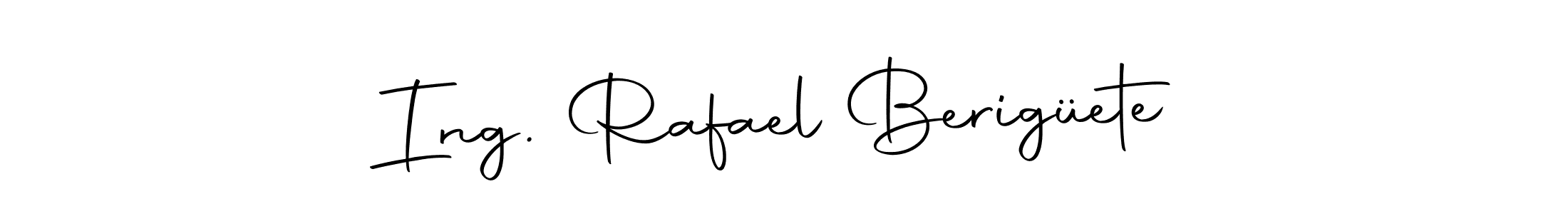Here are the top 10 professional signature styles for the name Ing. Rafael Berigüete. These are the best autograph styles you can use for your name. Ing. Rafael Berigüete signature style 10 images and pictures png