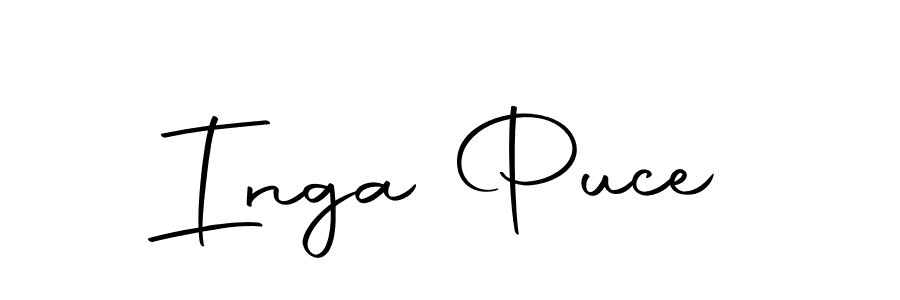 The best way (Autography-DOLnW) to make a short signature is to pick only two or three words in your name. The name Inga Puce include a total of six letters. For converting this name. Inga Puce signature style 10 images and pictures png