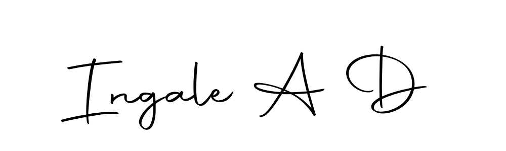 Make a beautiful signature design for name Ingale A D. With this signature (Autography-DOLnW) style, you can create a handwritten signature for free. Ingale A D signature style 10 images and pictures png