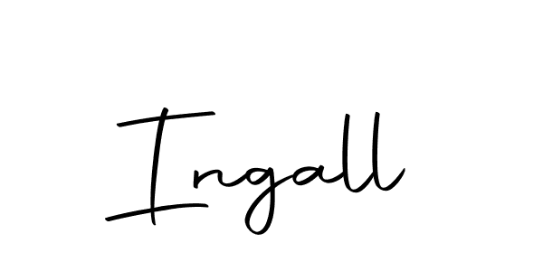 How to make Ingall name signature. Use Autography-DOLnW style for creating short signs online. This is the latest handwritten sign. Ingall signature style 10 images and pictures png